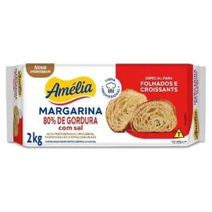 Margarina Folhada Amélia 2 kg
